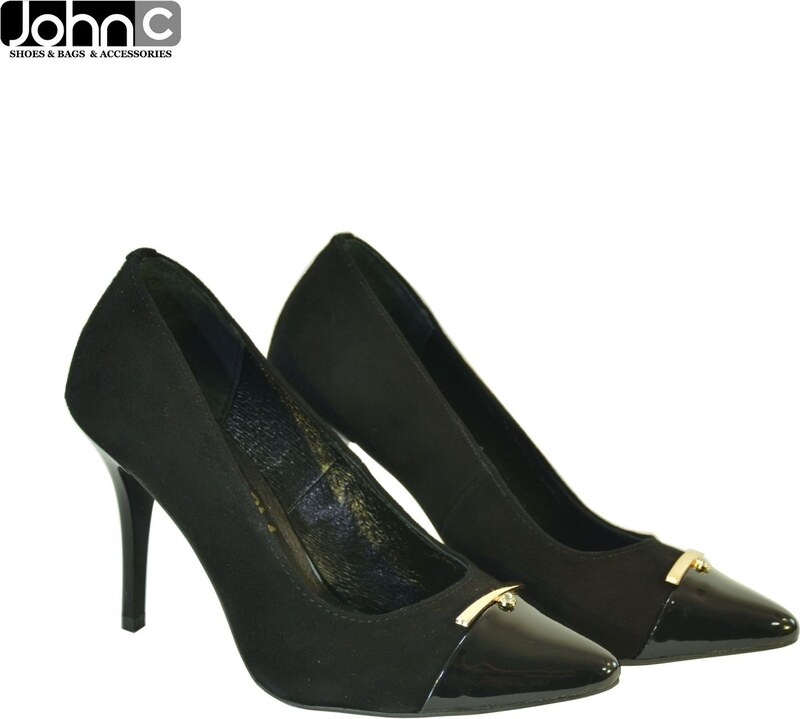 ALEX DÁMSKE ČIERNE KOŽENÉ LODIČKY AURIA