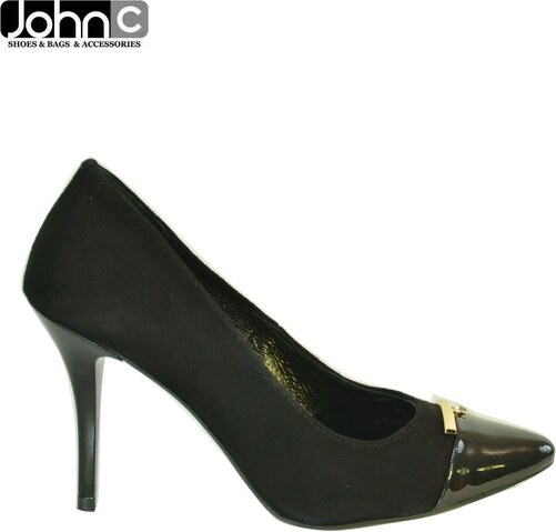 ALEX DÁMSKE ČIERNE KOŽENÉ LODIČKY AURIA