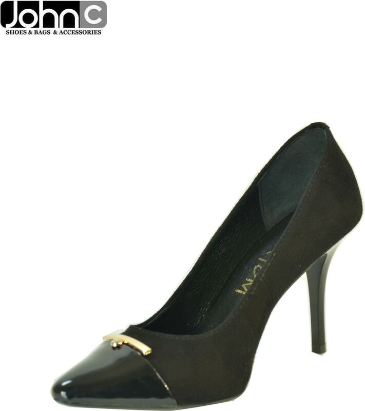 ALEX DÁMSKE ČIERNE KOŽENÉ LODIČKY AURIA