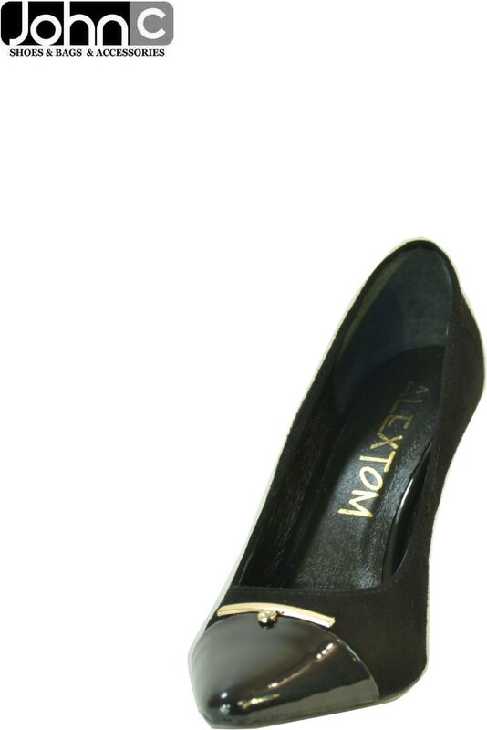 ALEX DÁMSKE ČIERNE KOŽENÉ LODIČKY AURIA