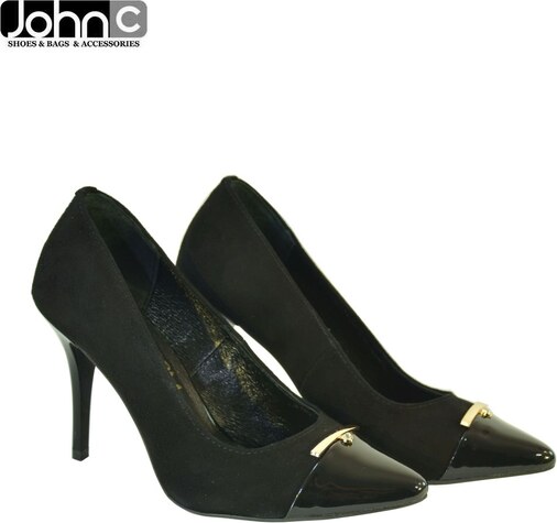 ALEX DÁMSKE ČIERNE KOŽENÉ LODIČKY AURIA