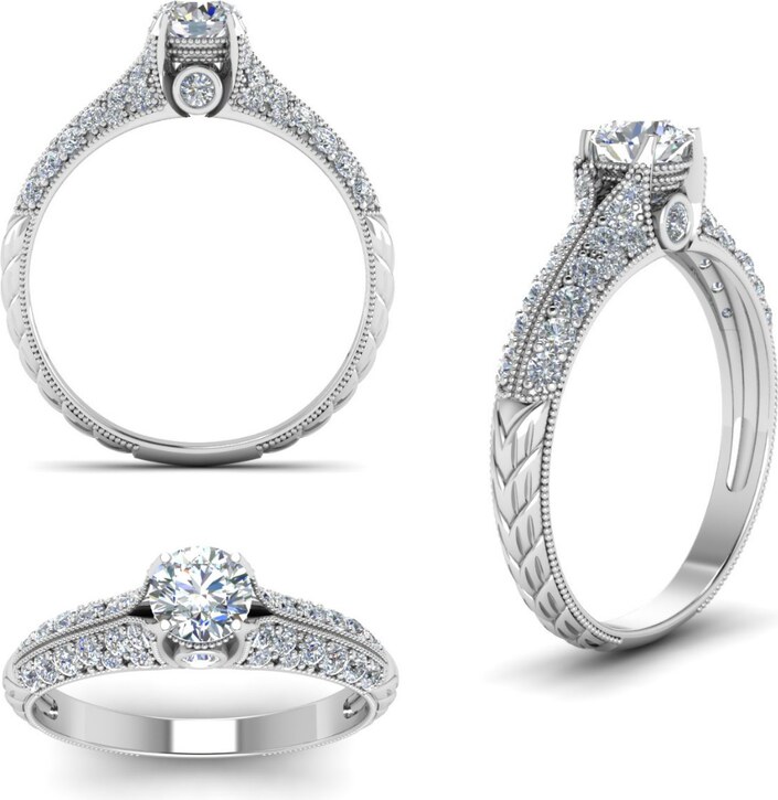 Olivie Strieborný zásnubný prsteň 2177