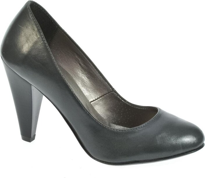 JOHN-C Dámske čierne lodičky AMANA