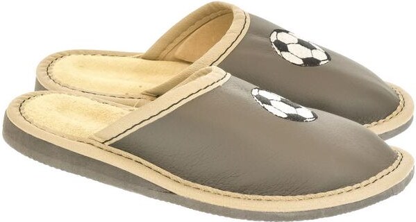 JOHN-C Detské sivé papuče TIMKO