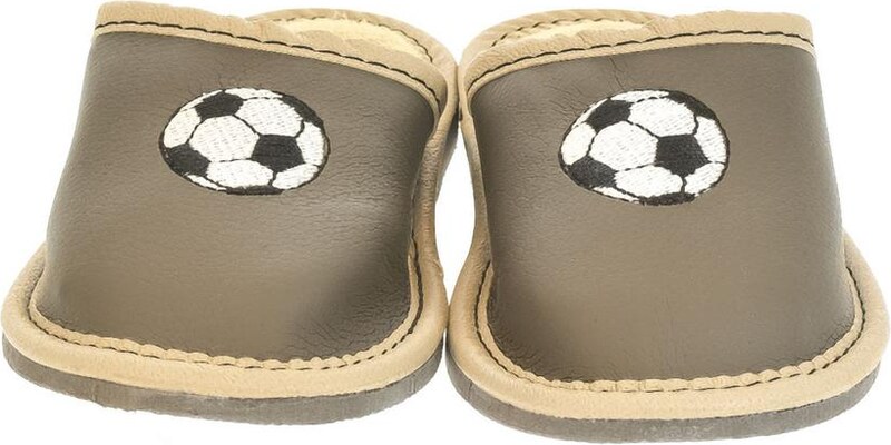 JOHN-C Detské sivé papuče TIMKO