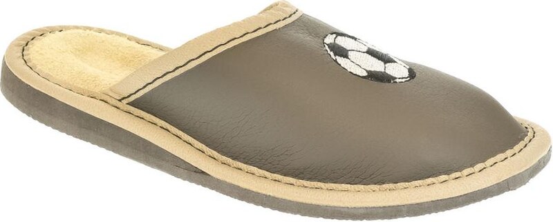 JOHN-C Detské sivé papuče TIMKO