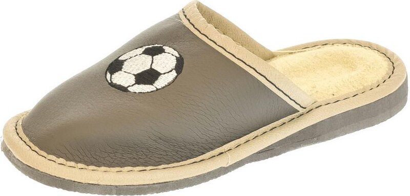 JOHN-C Detské sivé papuče TIMKO