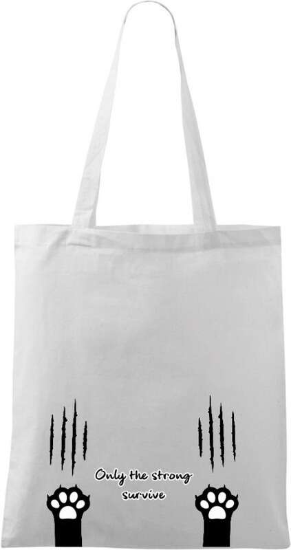 Povidlo.cz Taška - CAT - Only the strong survive