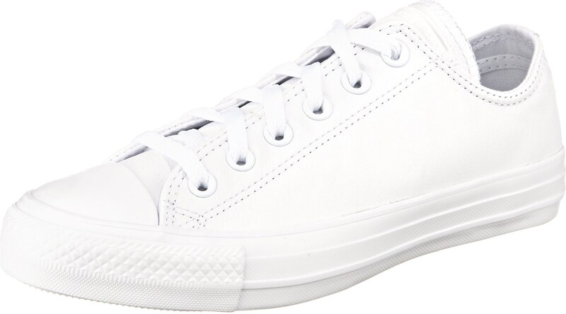 CONVERSE Nízke tenisky 'Chuck Taylor All Star Leather' biela