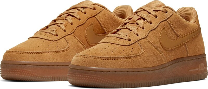 Nike Sportswear Tenisky 'Air Force 1' hnedá