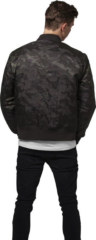 Urban Classics Prechodná bunda olivová / tmavozelená