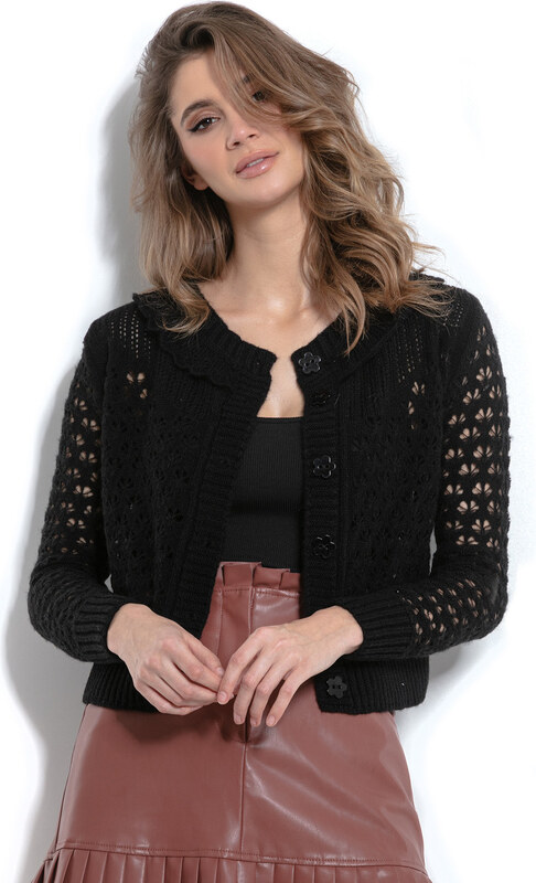 Glara Dámsky kardigan s kvietkami