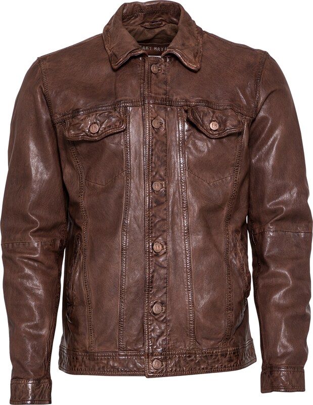 FREAKY NATION Prechodná bunda 'Derk' hnedá