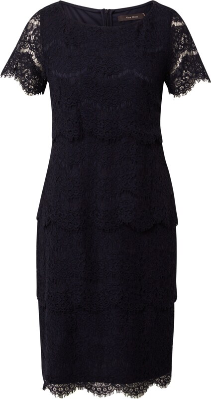 Vera Mont Kokteilové šaty tmavomodrá