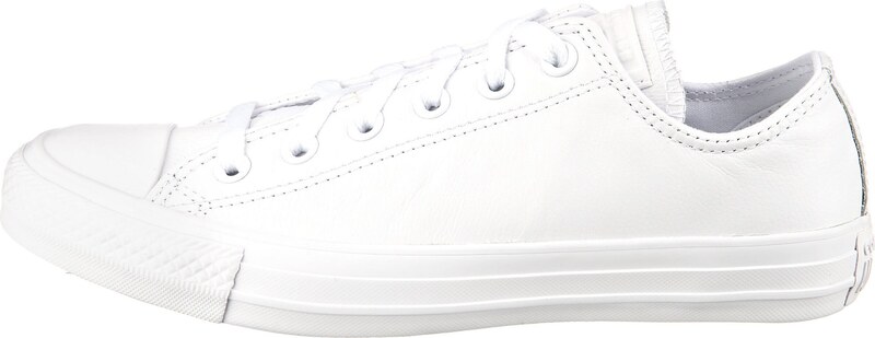 CONVERSE Nízke tenisky 'Chuck Taylor All Star Leather' biela