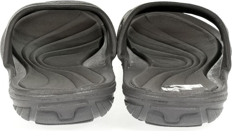 JOHN-C Detské tmavo-sivé šľapky MELYA