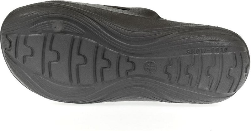 JOHN-C Detské tmavo-sivé šľapky MELYA