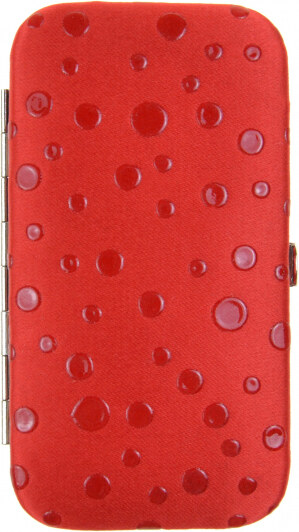 SEGALI Dámska manikúra SEGALI 230404-036 červená s bodkami