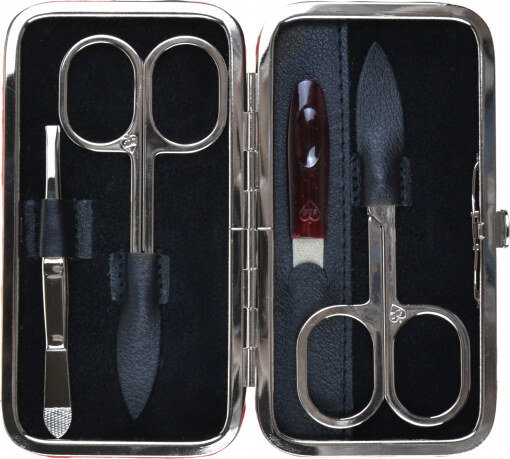 SEGALI Dámska manikúra SEGALI 230404-036 červená s bodkami