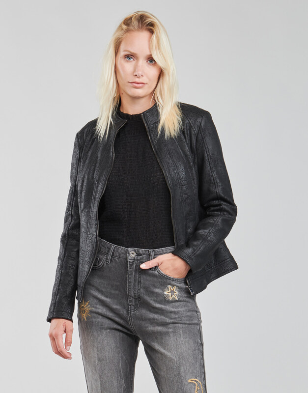 Desigual Kožené bundy COMARUGA Desigual