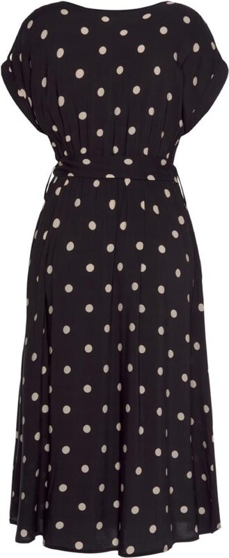 LASCANA Šaty béžová / čierna