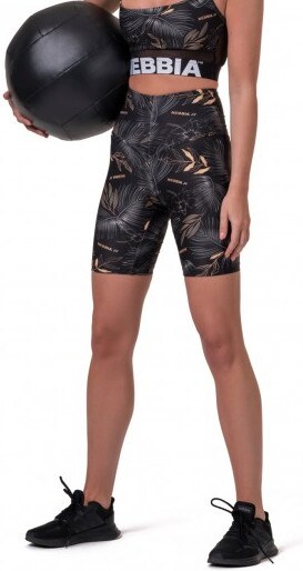 NEBBIA Earth Powered sports bra volcanic black