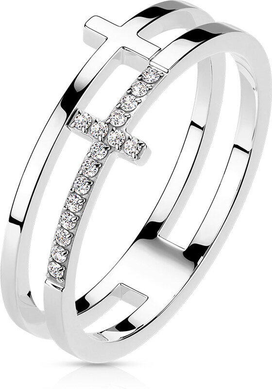 Dámsky prsteň z chirurgickej ocele JAZLYN