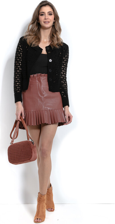 Glara Dámsky kardigan s kvietkami