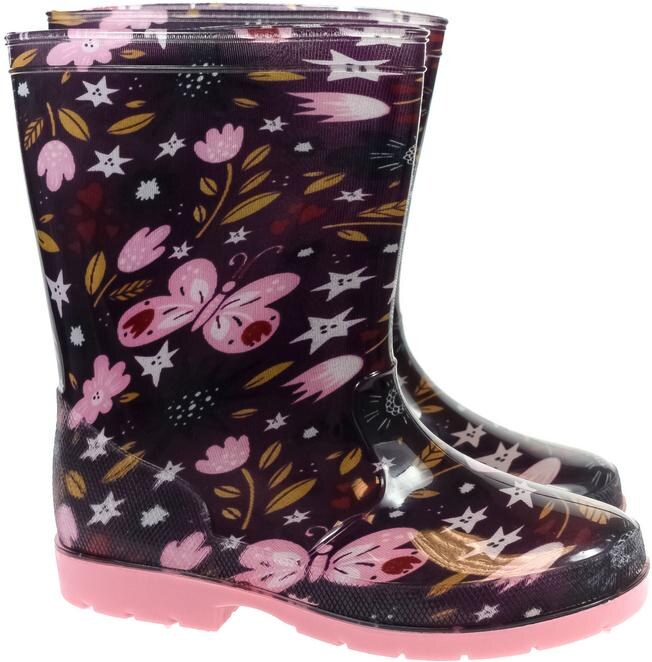 JOHN-C Detské fialové gumáky FLY 20-27