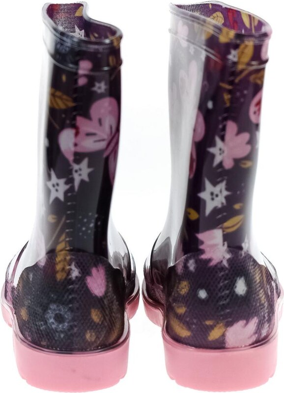 JOHN-C Detské fialové gumáky FLY 20-27