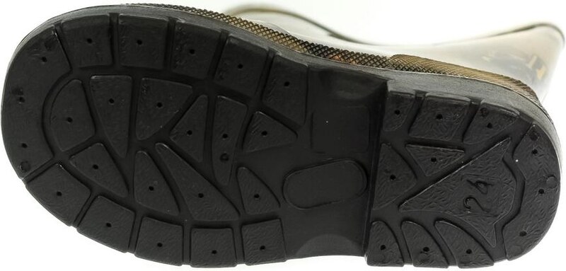 JOHN-C Detské hnedé gumáky TRUCKS