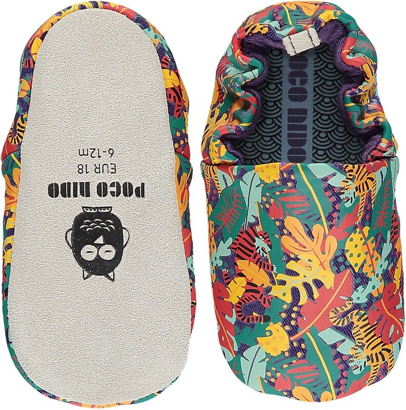 Capáčky Poco Nido Tiger Jungle Green