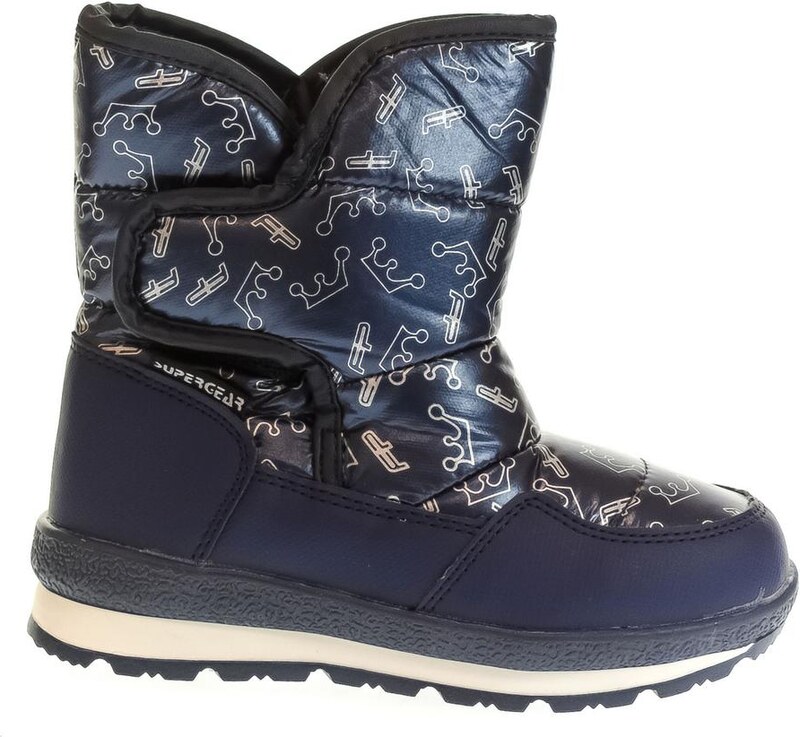 SUPER GEAR Detské modré snehule ŠANAJ