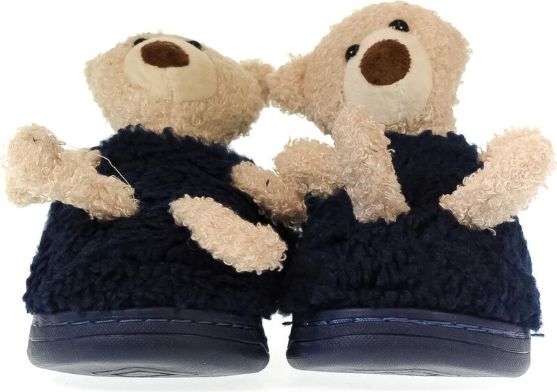 JOHN-C Detské tmavomodré papuče BRUM