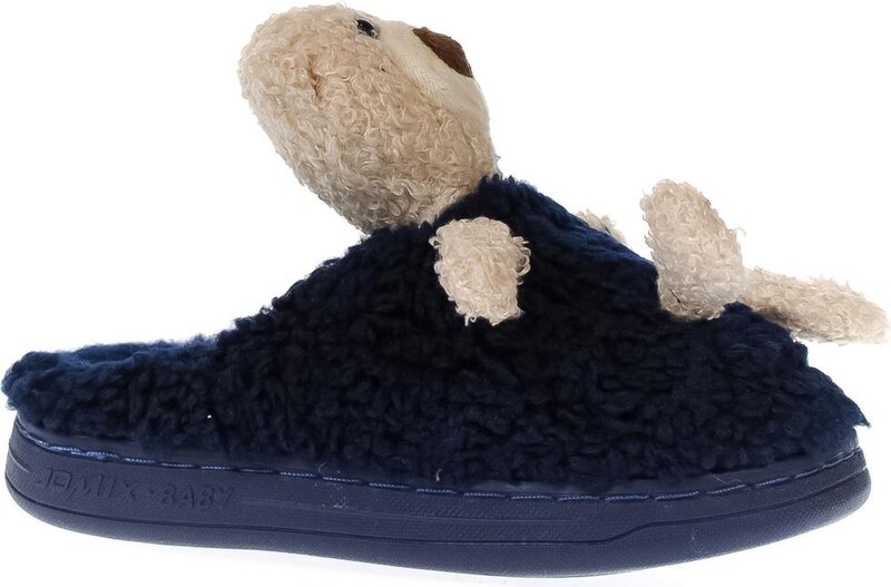 JOHN-C Detské tmavomodré papuče BRUM