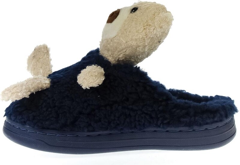 JOHN-C Detské tmavomodré papuče BRUM