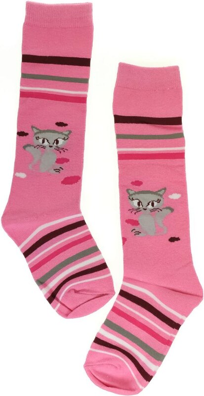 AURA.VIA Detské ružové ponožky LADY