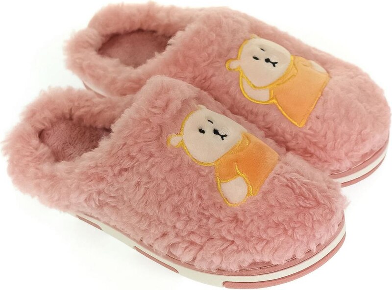 JOHN-C Detské ružové papuče RONY