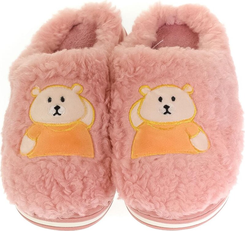 JOHN-C Detské ružové papuče RONY