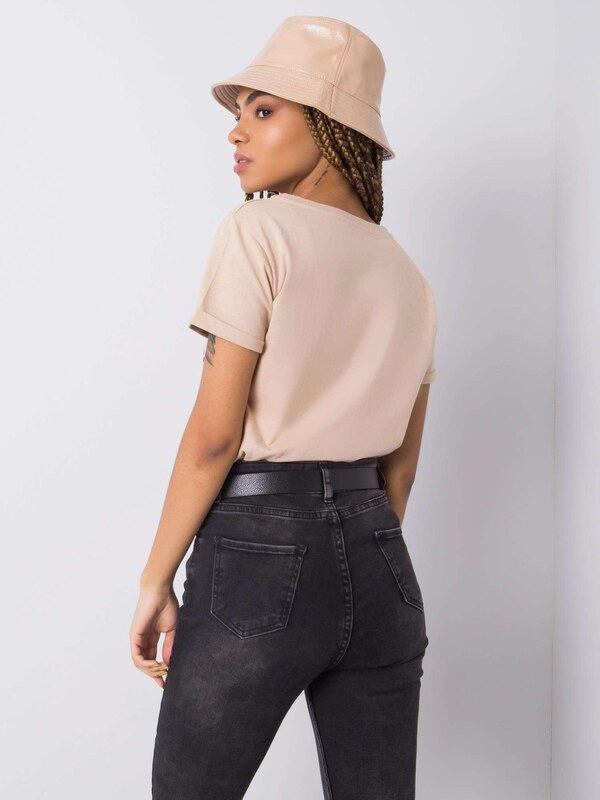 Och Bella T-shirt-TW-TS-BL-001.99-beige