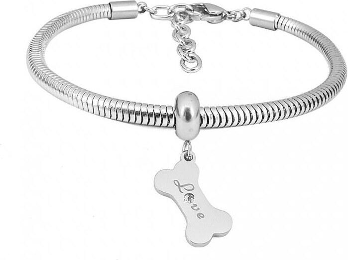Linda's Jewelry Prívesok na náramok Love Pets chirurgická oceľ IP045