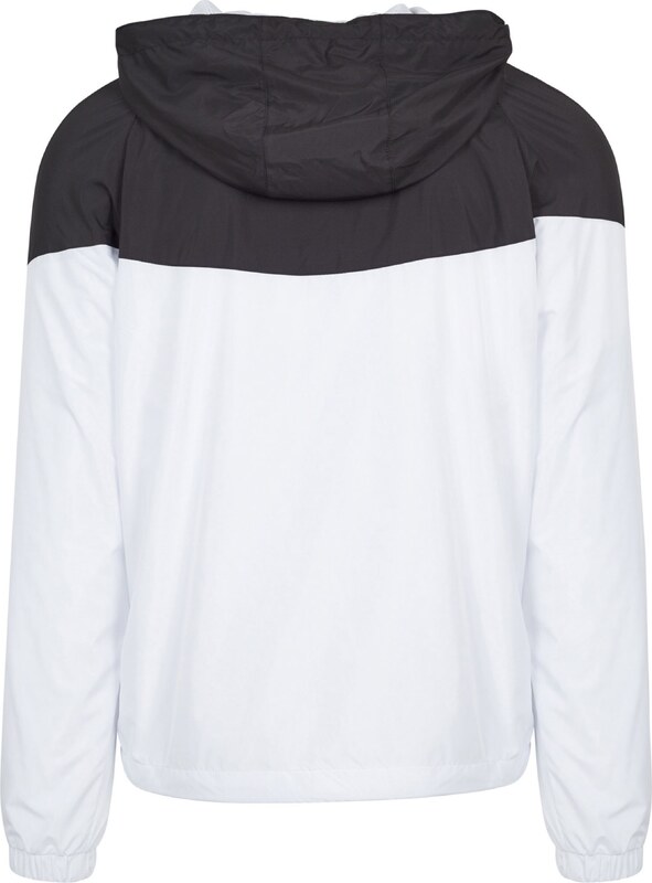 Urban Classics Prechodná bunda čierna / biela