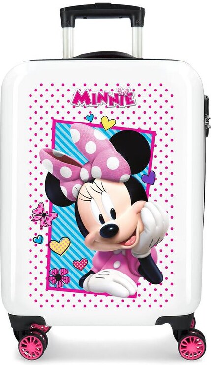 JOUMMA BAGS Luxusný detský ABS cestovný kufor MINNIE MOUSE Joy, 55x38x20cm, 34L, 2391462
