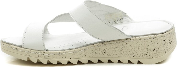 Wild 016935B biele dámske nazúvaky na kline