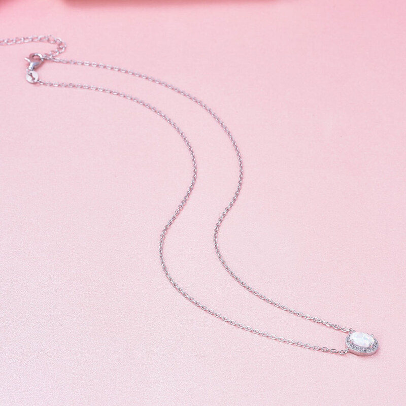 Dámsky strieborný náhrdelník RYLEE