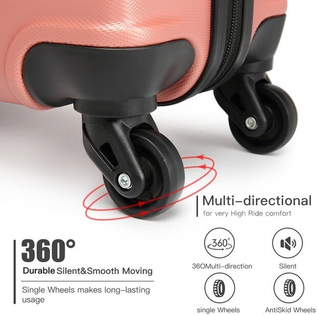 Kufor - na cesty, pevný, unisex KONO, stredný telový