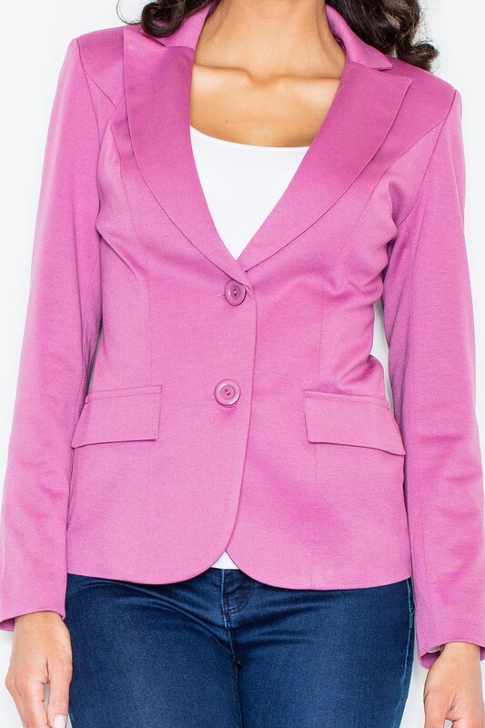 FIGL Dámske ružové sako M085