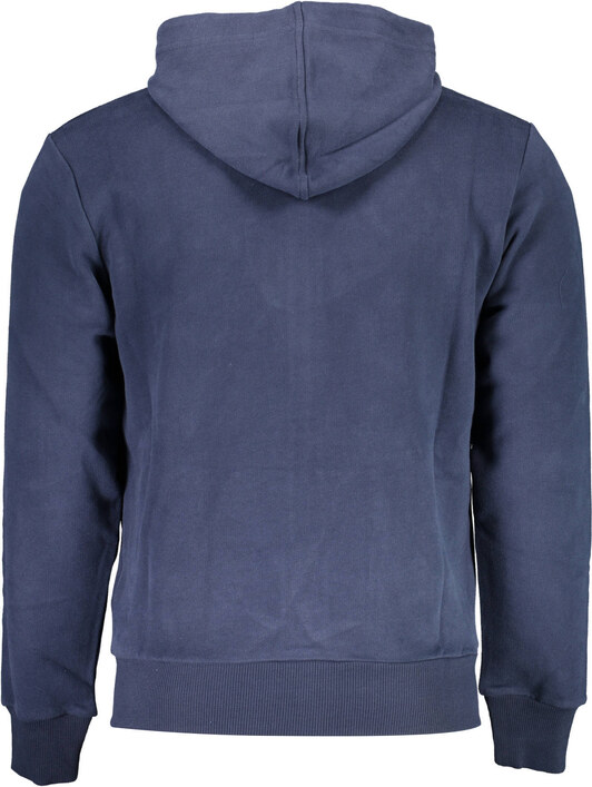 Pánska modrá mikina na zips LA MARTINA