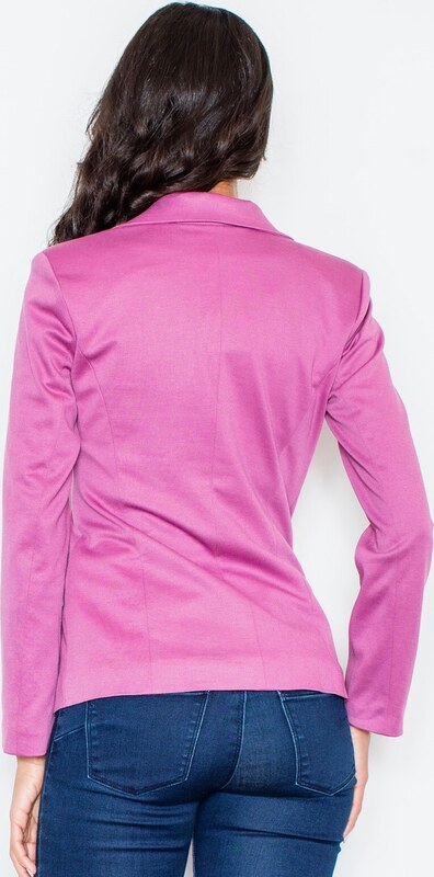 FIGL Dámske ružové sako M085