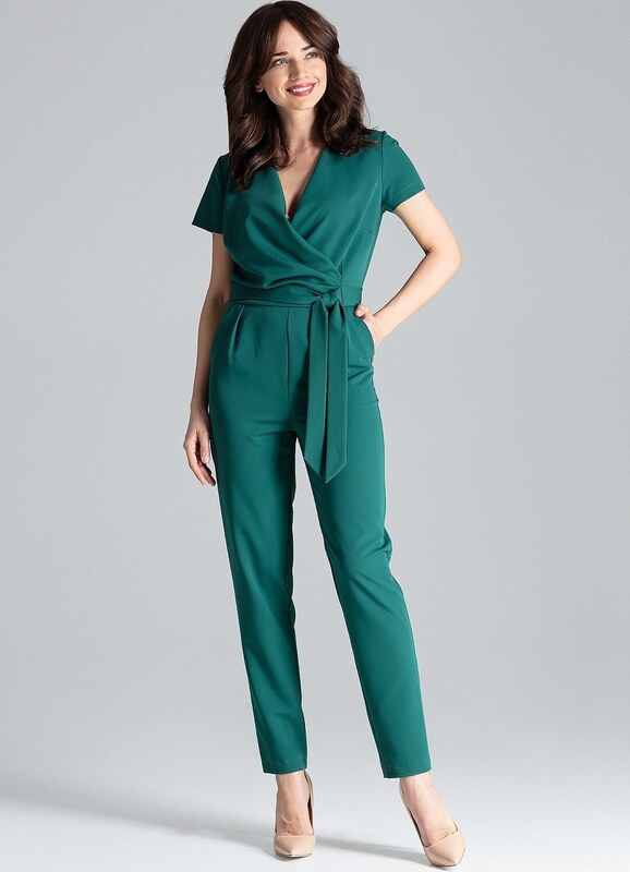 LENITIF Zelený dámsky overal L027